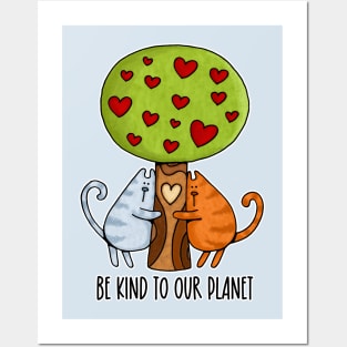 Be Kind to our Planet Posters and Art